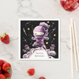 Servilleta De Papel Nacimiento de Pastel Spy Ninja