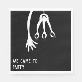 Servilleta De Papel Nacimiento de un pequeño monstruo