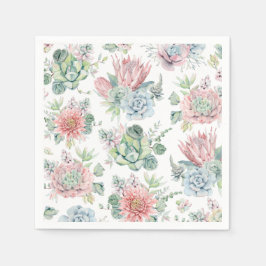 Servilleta De Papel Nacimiento del patrón de color de agua dulce Paste