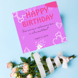 Servilleta De Papel Nacimiento rosa Pastel Náuseas Bliss