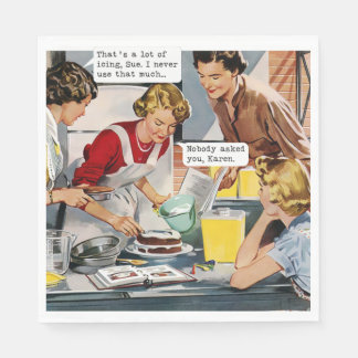 Servilleta De Papel Nadie Te Preguntó, Karen - Retro