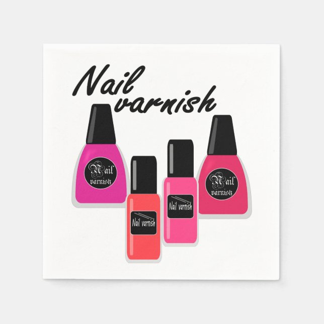 Servilleta De Papel Nail Polaco (Anverso)