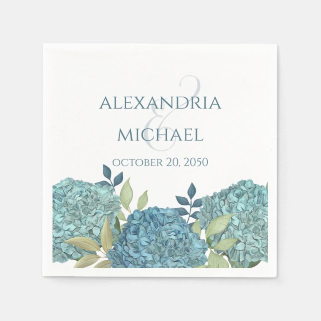 Servilleta De Papel Nap de plantilla de caligrafía de Boda simple mini (Anverso)
