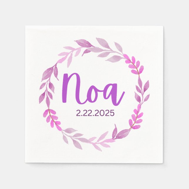 Servilleta De Papel Napalina de Noa (Anverso)