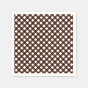 SERVILLETA DE PAPEL NAPINAS DE PAPEL MARRÓN OSCURO CHEX 13