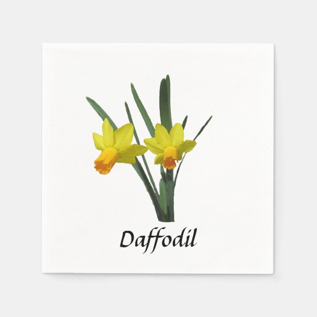 Servilleta De Papel Napja de papel - Daffodil (Anverso)