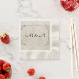 Servilleta De Papel Napja de papel de Boda de encaje bordado