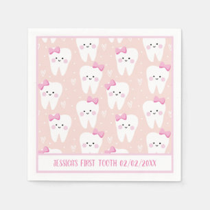 Servilleta De Papel Napja personalizada de papel dental para bebé
