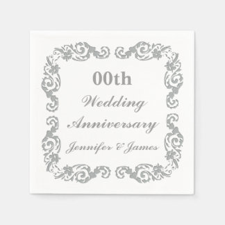 Servilleta De Papel Napkin Boda Aniversario Personalizado