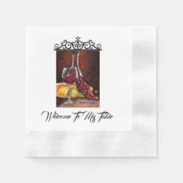 Servilleta De Papel Napkin con temas - Bienvenidos A Mi Mesa
