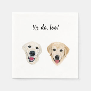 Servilleta De Papel Napkin de cóctel de Personalizado amarillo de labo