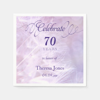 Servilleta De Papel Napkin de cóctel estándar de la fiesta de cumpleañ