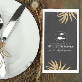 Servilleta De Papel Napkin de cumpleaños de la isla de Jamaica