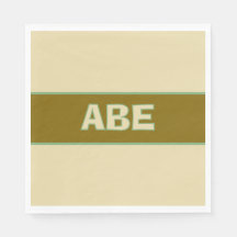 Napkin de cumpleaños Safari upsherin