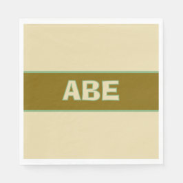 Servilleta De Papel Napkin de cumpleaños Safari upsherin