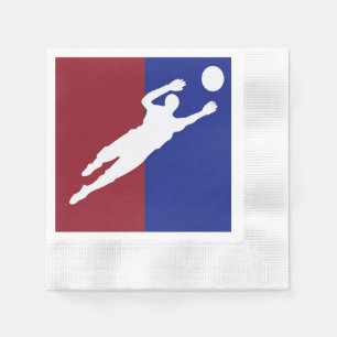 Servilleta De Papel Napkin de fútbol