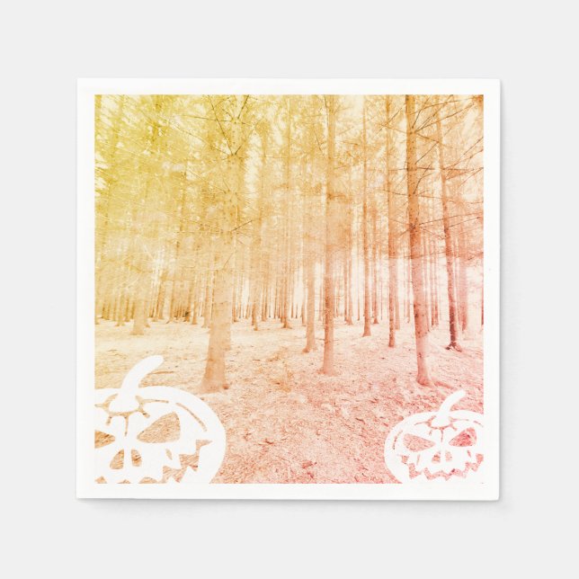 Servilleta De Papel Napkin de Halloween (Anverso)