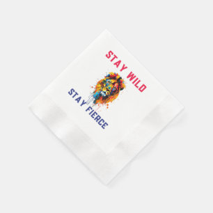Servilleta De Papel Napkin de león