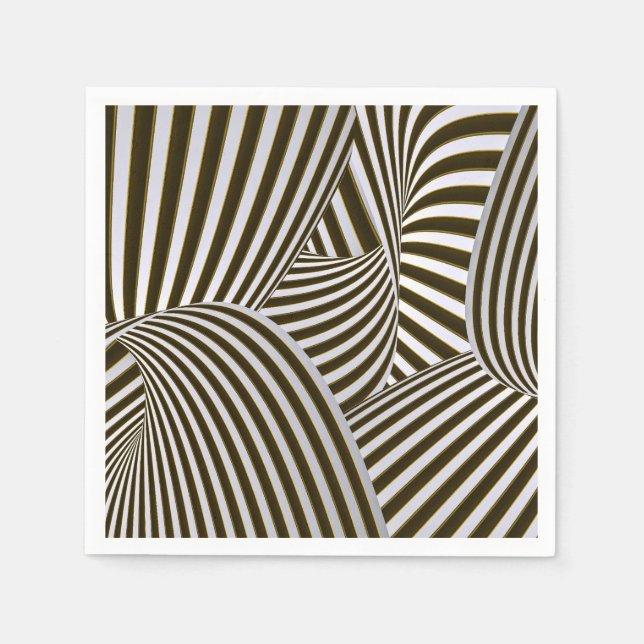 Servilleta De Papel Napkin de papel 3D Twist (Anverso)