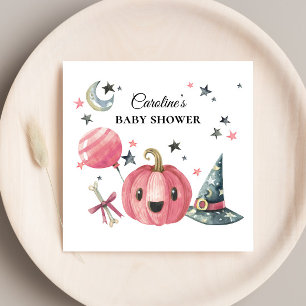 Servilleta De Papel Napkin de papel Baby Shower de la calabaza de Hall