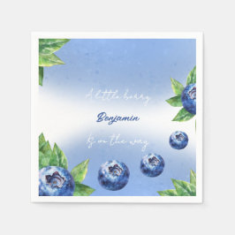 Servilleta De Papel Napkin de papel Baby Shower Strawberry