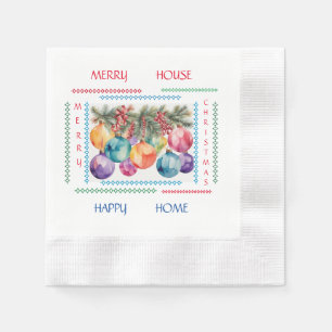 Servilleta De Papel Napkin de papel casero Merry