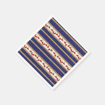 Napkin de papel de águila roja del águila estadoun