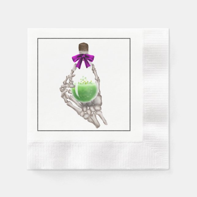 Servilleta De Papel Napkin de papel de brew de Witche (Anverso)