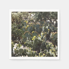 Servilleta De Papel Napkin de papel de Cacti