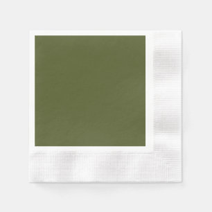 Servilleta De Papel Napkin de papel de cóctel acuñado en verde para el