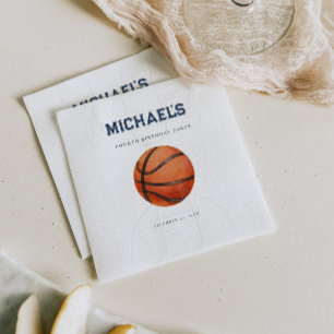 Servilleta De Papel Napkin de papel de cumpleaños moderno para el balo