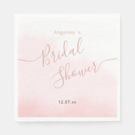 Servilleta De Papel Napkin de papel de ducha de novia.