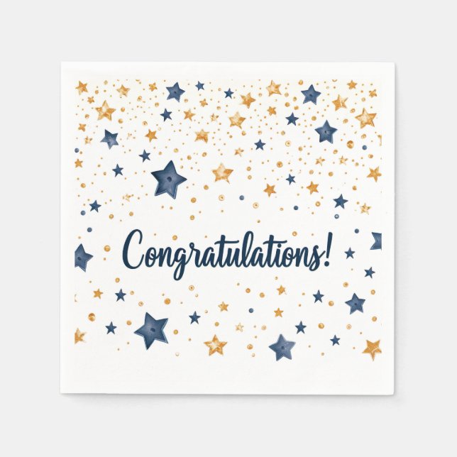 Servilleta De Papel Napkin de papel de felicitación (Anverso)