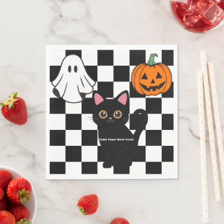 Servilleta De Papel Napkin de papel de Halloween personalizado