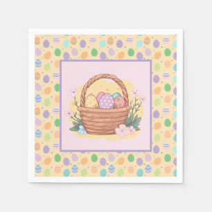 Servilleta De Papel Napkin de papel de huevo de Pascua