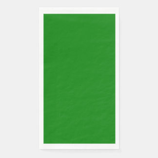 Servilleta De Papel Napkin de papel de invitado verde