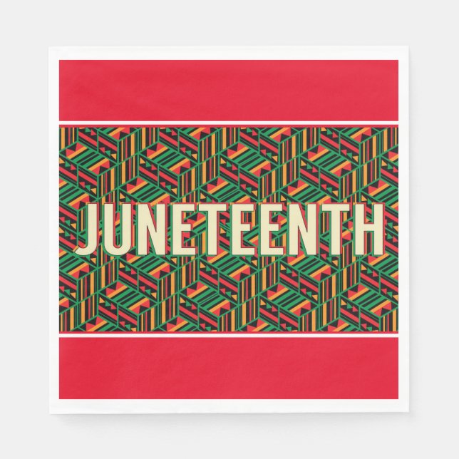 Servilleta De Papel Napkin de papel de junio (Anverso)