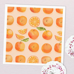 Servilleta De Papel Napkin de papel de Naranja de cítricos