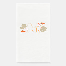 Servilleta De Papel Napkin de papel de naturaleza pacífica