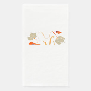 Servilleta De Papel Napkin de papel de naturaleza pacífica
