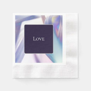 Servilleta De Papel Napkin de papel de Personalizable "Love"