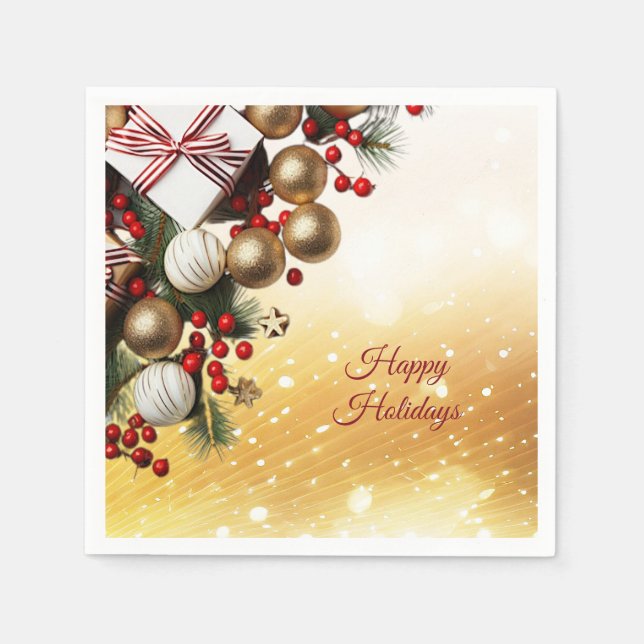 Servilleta De Papel Napkin de papel de vaina de chocolate (Anverso)