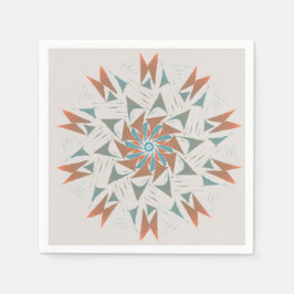 Servilleta De Papel Napkin de papel del suroeste