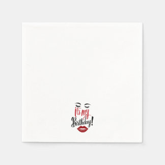 Servilleta De Papel Napkin de papel - Es mi cumpleaños