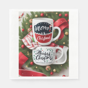 Servilleta De Papel Napkin de papel festivo para navidades