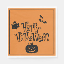Servilleta De Papel Napkin de papel Fraude Happy Halloween