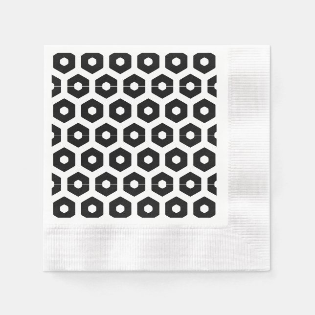 Servilleta De Papel Napkin de papel - Hexagers (Anverso)