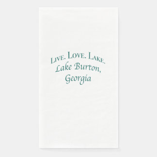 Servilleta De Papel Napkin de papel Lake Burton