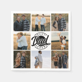 Servilleta De Papel Napkin de papel "Mejor Papá Nunca"