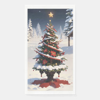Servilleta De Papel Napkin de papel para navidades